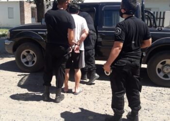 HUGHES: DETENCIÓN Y SECUESTRO DE  ARMAS DE FUEGO. UN HOMBRE DETENIDO POR AMENAZAR A SU MUJER CON UN ARMA