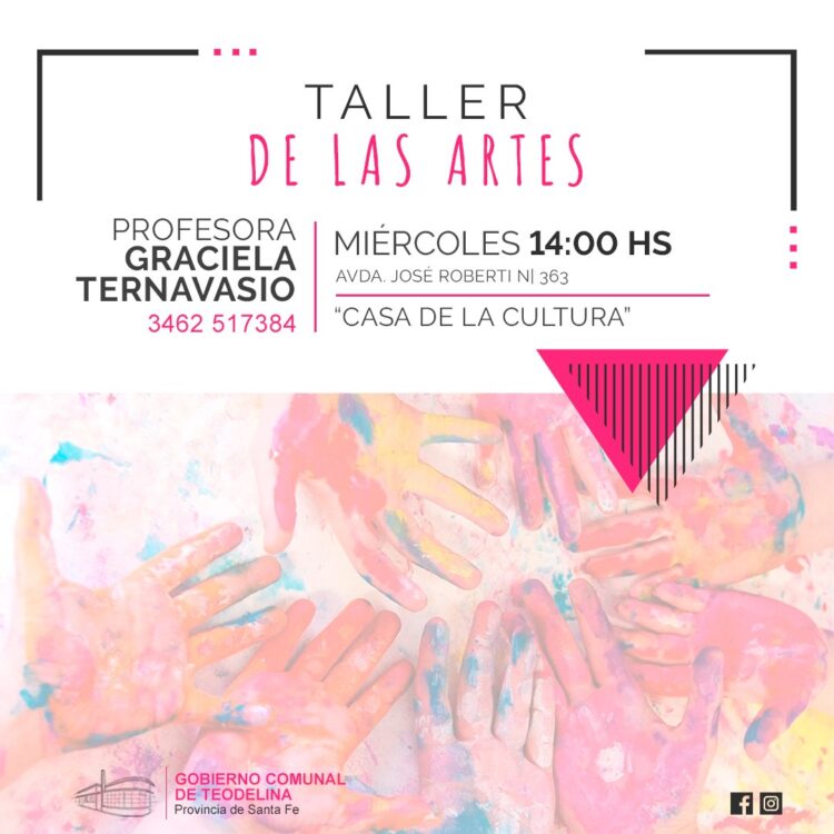 TEODELINA 𝙽𝚄𝙴𝚅𝙾𝚂 𝚃𝙰𝙻𝙻𝙴𝚁𝙴𝚂 𝙲𝚄𝙻𝚃𝚄𝚁𝙰𝙻𝙴𝚂 𝙲𝙾𝙼𝙸𝙴𝙽𝚉𝙰𝙽 𝙴𝙽 𝙼𝙰𝚁𝚉𝙾