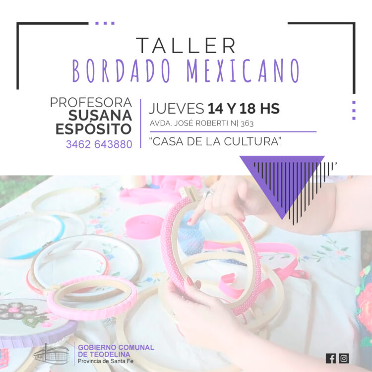 TEODELINA 𝙽𝚄𝙴𝚅𝙾𝚂 𝚃𝙰𝙻𝙻𝙴𝚁𝙴𝚂 𝙲𝚄𝙻𝚃𝚄𝚁𝙰𝙻𝙴𝚂 𝙲𝙾𝙼𝙸𝙴𝙽𝚉𝙰𝙽 𝙴𝙽 𝙼𝙰𝚁𝚉𝙾