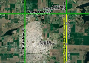 EL SENADOR ENRICO SIGUE IMPULSANDO LA OBRA DE CIRCUNVALACIÓN DE VENADO TUERTO