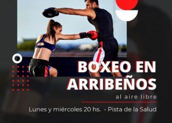 Clases de boxeo FEMENINO Y MASCULINO en ARRIBEÑOS!