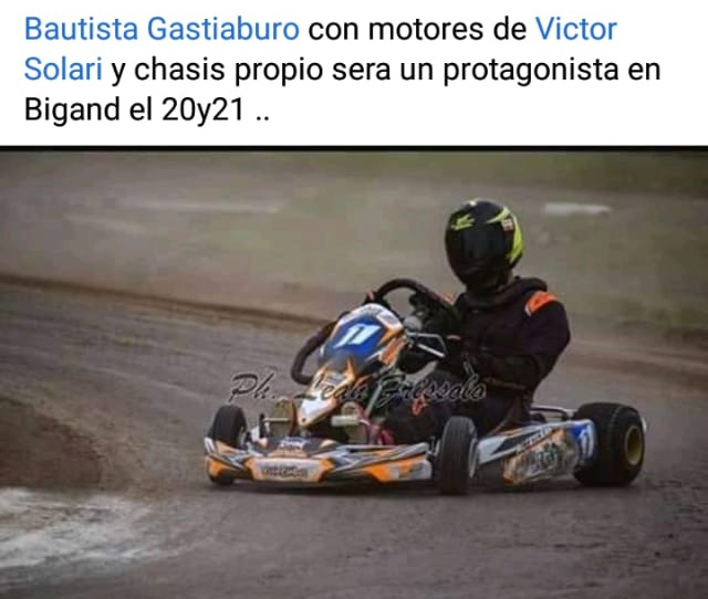NUEVO KARTING DEL SUR : ESTE FIN DE SEMANA EN  BIGAND INICIA EL CAMPEONATO 2021