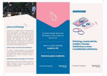 COMUNICADO POLICIAL: PREVENCION DE DELITOS DE PHISHING (ESTAFAS TELEFONICAS)