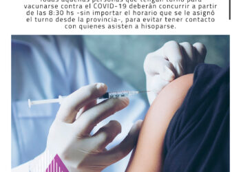 TEODELINA: LAS PERSONAS QUE TENGAN TURNI PARA VACUNARSE DEBERAN CONCURRIR AL SAMCO LOCAL