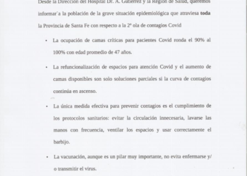 LA OCUPACIÓN DE CAMAS CRÍTICAS PARA PACIENTES COVID RONDA CERCA DEL 100%