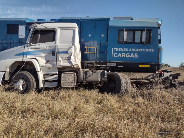 ACCIDENTE EN RUTA PROVINCIAL N 65 VIAS Y CRUCE CACEROS