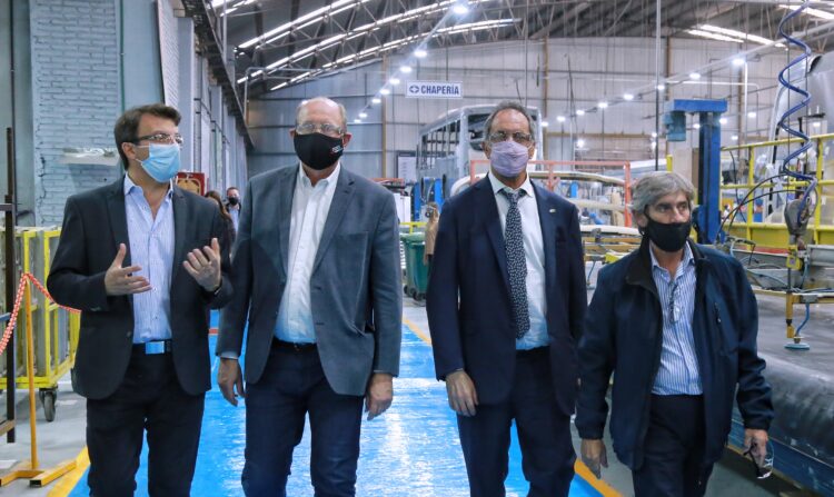 PEROTTI Y SCIOLI RECORRIERON EMPRESAS QUE ANUNCIARON NUEVAS INVERSIONES EN EL SUR PROVINCIAL