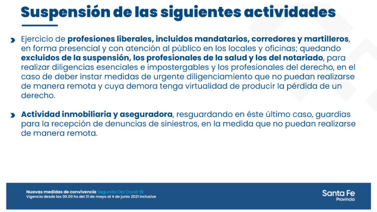 EL GOBERNADOR PEROTTI ANUNCIÓ LAS MEDIDAS DE CONVIVENCIA QUE REGIRÁN DESDE EL PRÓXIMO 31 DE MAYO EN LA PROVINCIA