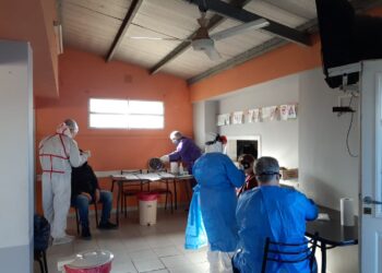 villa cañas : COVID19 SE REALIZÓ LA TERCERA JORNADA DE TESTEOS GRATUITOS