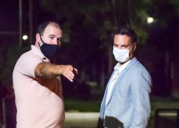 ENRICO Y ZALDO IMPULSAN GESTIONES DE OBRAS DE AMPLIACIÓN Y REMODELACIÓN EN EL SAMCO DE AMENÁBAR