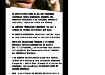 ATENCION : NO SE DEJE ENGAÑAR