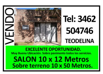 TEODELINA: EXCELENTE OPORTUNIDAD VENTA DE GALPON