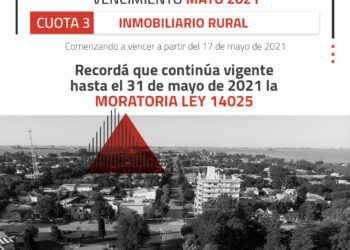 TEODELINA . 𝐕𝐞𝐧𝐜𝐢𝐦𝐢𝐞𝐧𝐭𝐨 𝐝𝐞 𝐢𝐦𝐩𝐮𝐞𝐬𝐭𝐨𝐬 𝐜𝐨𝐫𝐫𝐞𝐬𝐩𝐨𝐧𝐝𝐢𝐞𝐧𝐭𝐞𝐬 𝐚 𝐌𝐀𝐘𝐎 𝟐𝟎𝟐𝟏 