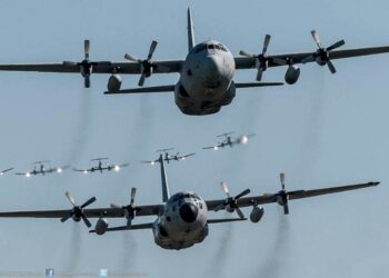 Conmemoran el Día de la Bandera con un desfile aéreo en Rosario