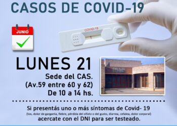 VILLA CAÑAS Covid-19: Nueva jornada de testeos rápidos y gratuitos