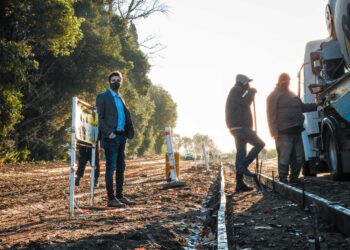 Teodelina avanza firme con su plan de obra pública