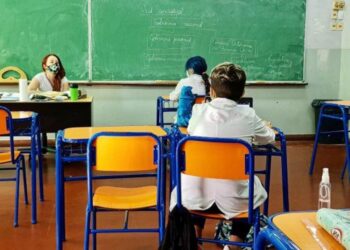 Perotti adelantó que el lunes vuelven las clases presenciales en el nivel primario en toda la provincia