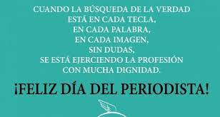 FELIZ DIA DEL PERIODISTA!!!
