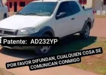 LA CAMIONETA QUE FUE ROBADA EN SANTA ISABEL APARECIÓ ABANDONADA EN TEODELINA