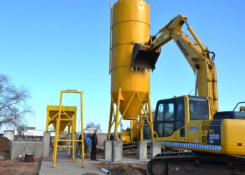 VILLA CAÑASD UN PASO MÁS EN LA CONSTRUCCIÓN DE LA PLANTA HORMIGONERA