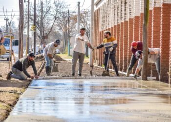 ENRICO INFORMÓ AVANCES EN LA ESCUELA 1198 DE VENADO TUERTO