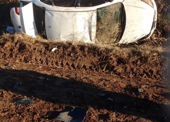 Teodelina VUELCO SOBRE CAMINO RURAL