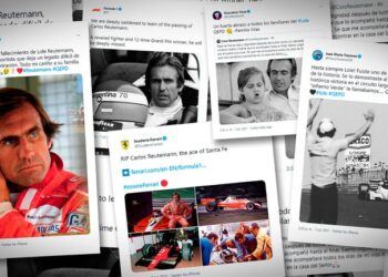 Así despidió el mundo del deporte a Carlos Alberto Reutemann