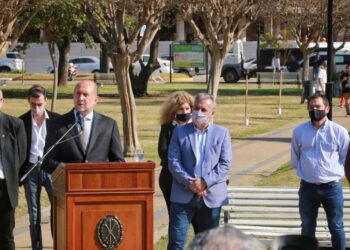 EN VENADO TUERTO, PEROTTI ENCABEZÓ EL ACTO POR EL 171º ANIVERSARIO DEL FALLECIMIENTO DEL GENERAL DON JOSÉ DE SAN MARTÍN