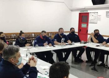 TEODELINA : BOMBEROS VOLUNTARIOS PARTICIPARON DE LA REUNION REGIONAL