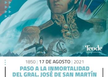 COMUNA DE TEODELINA 𝟭𝟳 𝗗𝗘 𝗔𝗚𝗢𝗦𝗧𝗢  | 𝗙𝗮𝗹𝗹𝗲𝗰𝗶𝗺𝗶𝗲𝗻𝘁𝗼 𝗱𝗲𝗹 𝗚𝗿𝗮𝗹. 𝗦𝗮𝗻 𝗠𝗮𝗿𝘁𝗶𝗻 