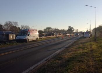  HALLAN UNA PERSONA SIN VIDA A LA VERA DE LA RUTA 33  EN MURPHY