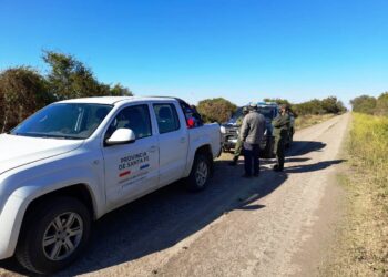 DIRECCIÓN GENERAL POLICÍA DE SEGURIDAD RURAL  ALLANAMIENTO EN BOSQUE NATIVO POR DESMONTE