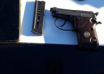 DPTO. ROSARIO  ROSARIO: APREHENSIÓN Y SECUESTRO DE ARMA DE FUEGO