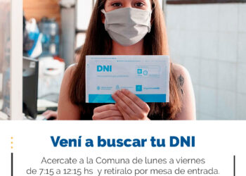 COMUNA DE TEODELINA : LLEGARON LOS DNI