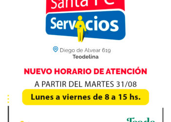 TEODELINA : 𝗖𝗔𝗠𝗕𝗜𝗢 𝗗𝗘 𝗛𝗢𝗥𝗔𝗥𝗜𝗢 𝗦𝗔𝗡𝗧𝗔 𝗙𝗘 𝗦𝗘𝗥𝗩𝗜𝗖𝗜𝗢𝗦