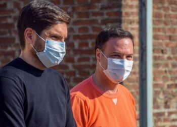 LISANDRO ENRICO BRINDÓ SU APOYO A MAXIMILIANO PULLARO EN UNA AMPLIA RECORRIDA POR LA REGIÓN