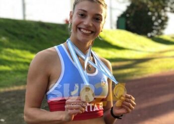 Gran presentación de Guillermina Cossio en el Nacional U23