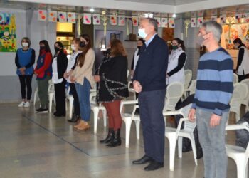 VILLA CAÑAS : ACTO POR EL DIA DEL MAESTRO EN LA ESCUELA Nº 6422