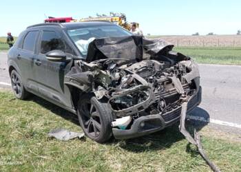 ACCIDENTE EN RUTA 65 ALTURA CURVA DE LIMA