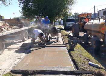 EL MUNICIPIO AVANZA CON MÁS OBRAS EN LA CIUDAD