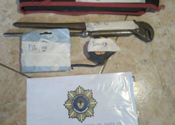 TEODELINA:  RECUPERARON ELEMENTOS SUSTRAÍDOS