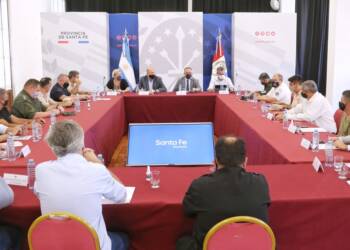 PEROTTI Y LAGNA ENCABEZARON REUNIONES DE TRABAJO PARA DEFINIR E INCREMENTAR MEDIDAS EN MATERIA DE SEGURIDAD