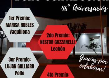 SE CONOCEN LOS GANADORES DEL BONO CONTRIBUCIÓN DE BOMBEROS TEODELINA.