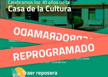 TEODELINA :HOY FESTEJAMOS LOS  30 ANIVERSARIO CASA DE LA CULTURA