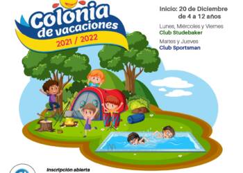 VILLA CAÑAS : SE ABRIÓ LA INSCRIPCIÓN PARA LA COLONIA DE VACACIONES MUNICIPAL