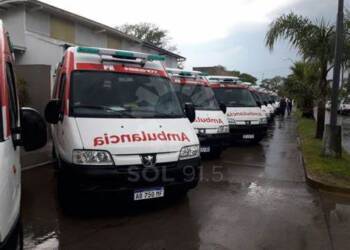 TEODELINA -LLEGA A TEODELINA LA AMBULANCIA DE ALTA COMPLEJIDAD CERO KILOMETRO