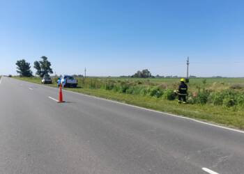 MELINCUÉ: ACCIDENTE SOBRE RUTA PROVINCIAL 93