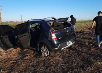 GENERAL ARENALES : VUELCO EN EL CRUCE DE ASCENSION