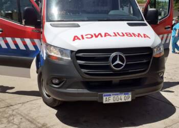 LLEGÓ LA AMBULANCIA DE ALTA COMPLEJIDAD A TEODELINA