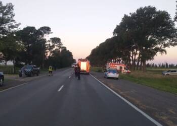 CARMEN: ACCIDENTE FATAL EN RUTA NACIONAL 33